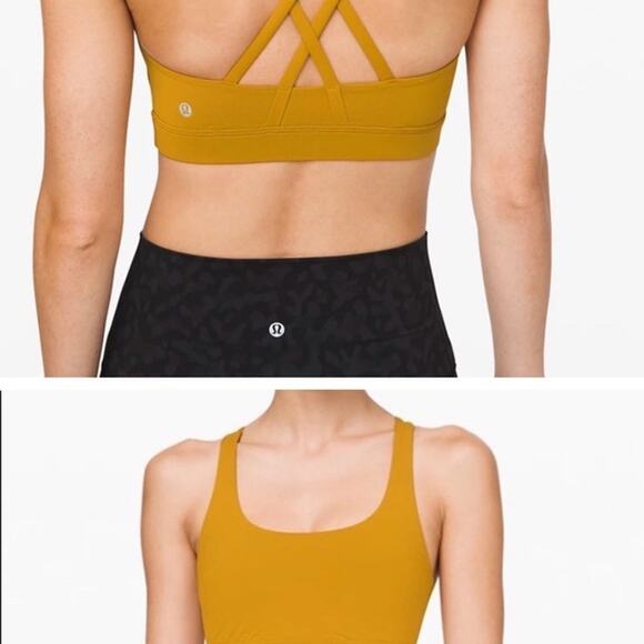 Lululemon Energy Bra in Fools Gold - Picture 2 of 5